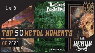 Top 50 Metal Moments of 2020 Episode 1: 50-41