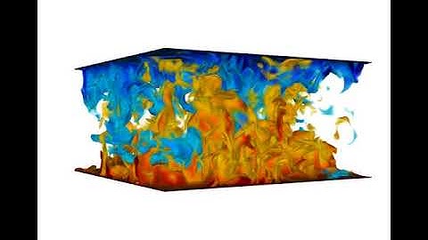 DNS of Rayleigh-Bénard convection