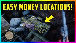 10 EASY Money Locations With TONS Of Gold Bars, RARE Loot & MORE In Red Dead Redemption 2! (RDR2) screenshot 4