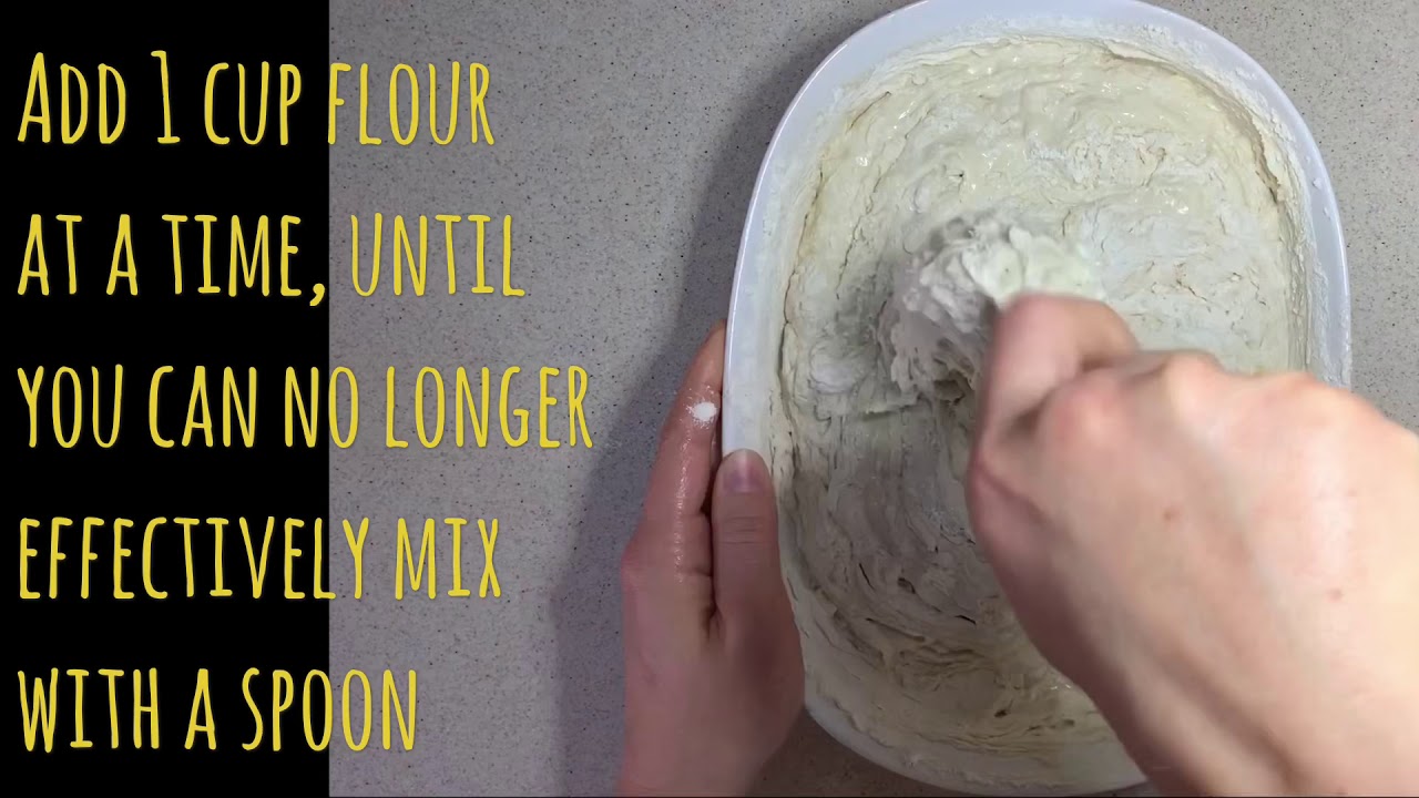 Flour Tortillas (sourdough starter) with recipe YouTube