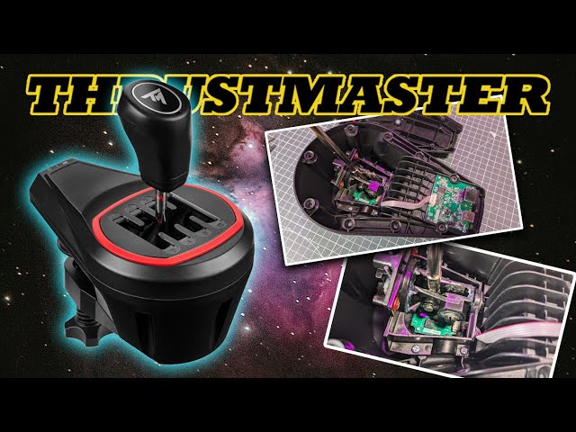 Gear Shifter Knob & Adaptor for Thrustmaster TH8S Sim Racing Mod 