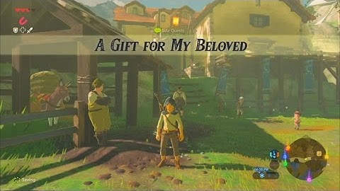 The Legend of Zelda: Breath of the Wild (Wii U) - Side Quest - A Gift For My Beloved