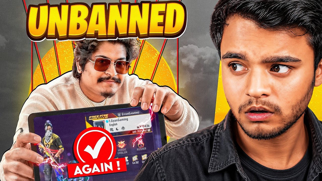Gyan Gaming *ID UNBANNED* Again 🚨 Garena Management Exposed 🤡 | END