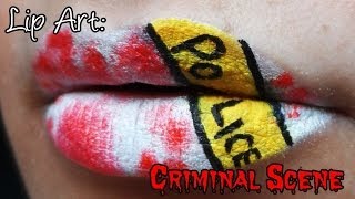 Lip Art: Criminal Scene (para The June) by Lady Death screenshot 4