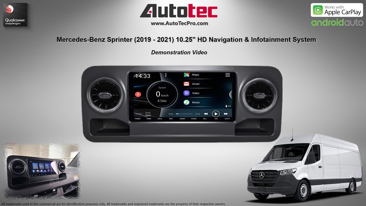 Mercedes-Benz Sprinter (2019 - 2021) 10.25