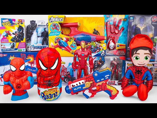 Marvel Spiderman Toys Unboxing Review | Spider Man Mask & Marvel Spiderman Collection Toys