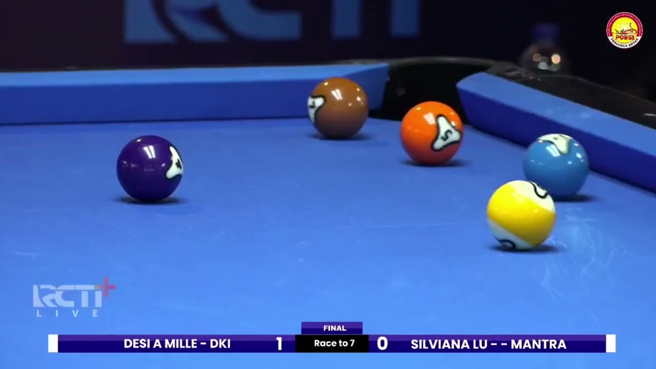 POBSI Pool Circuit 2024 Seri 2 Bali & Ladies Open FINAL Desi A Mille - DKI VS  Silviana Lu - Mantra