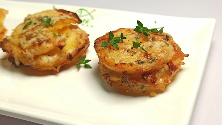 Mini Potatoes Dauphinoise (Potato Gratin Stacks Recipe)