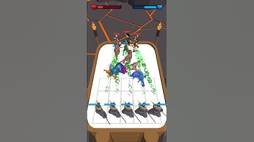 Merge Master-Dinosaur Fusion Level-58 #shorts #gaming #mergemaster