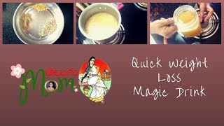 Natural weight loss drink by Telugu Mom