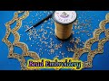 Grand Beadwork Embroidery Designer Blouse@MathusEmbroideryCrafts