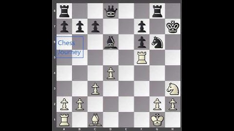 Corner Mate with Combinations @ChessJourney