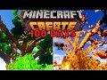 I survived 100 days in a massive burning tree as a create mod engineer  in hardcore minecraft
