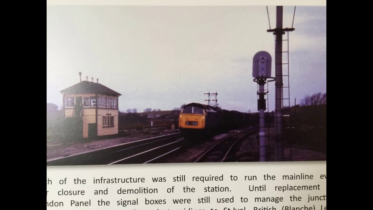 Wootton Bassett Station as it was in 1965 YouTube
