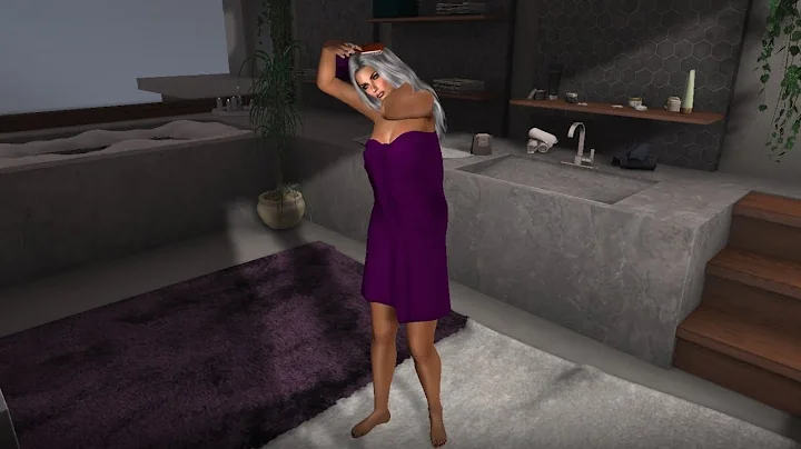 [RNP] Hair Brushing #4 - Full Perm Second Life Animation preview