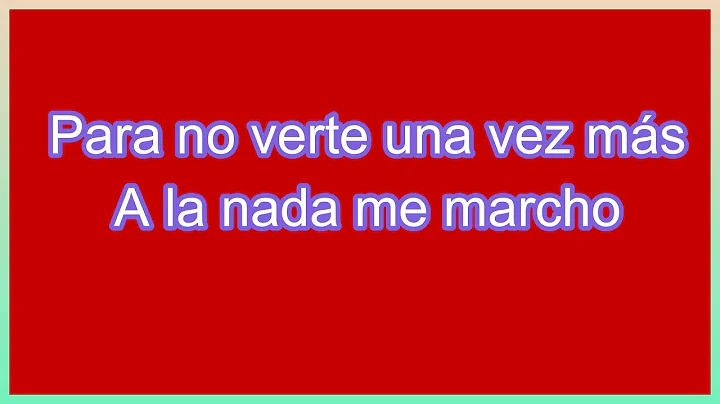 ME MARCHO - HUGO VILLARREAL