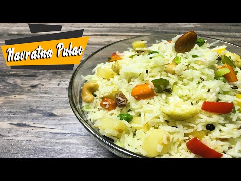 how-to-make-navratna-pulao-|-best-navratna-pulao-recipe-|-indian-rice-recipe-|-नवरत्न-पुलाव