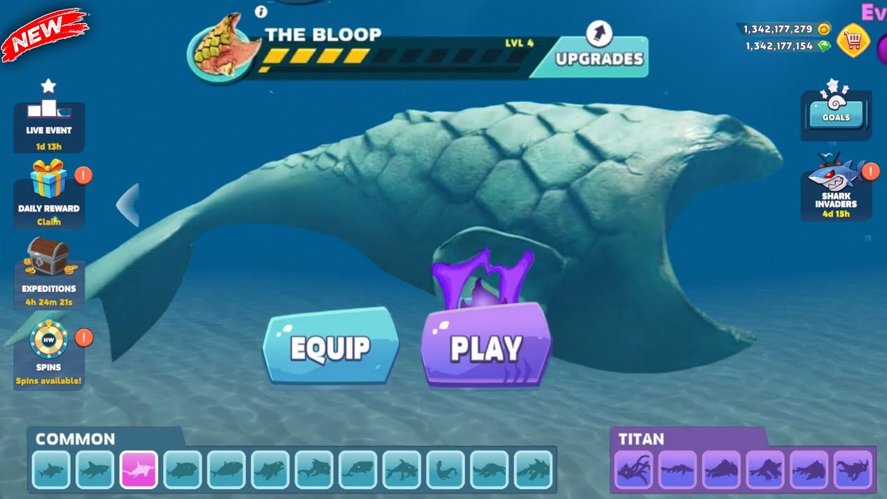 Hungry Shark Evolution New Shark Update 2026 🦈 | All 27 Sharks Unlocked Gems & Coins Gameplay