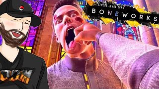 [Boneworks] CHALLENGE TIME - Can I Beat Boneworks In One Sitting (Oculus Quest 2)