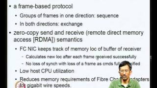 Mod-03 Lec-07 Fibre Channel Protocol (FCP)