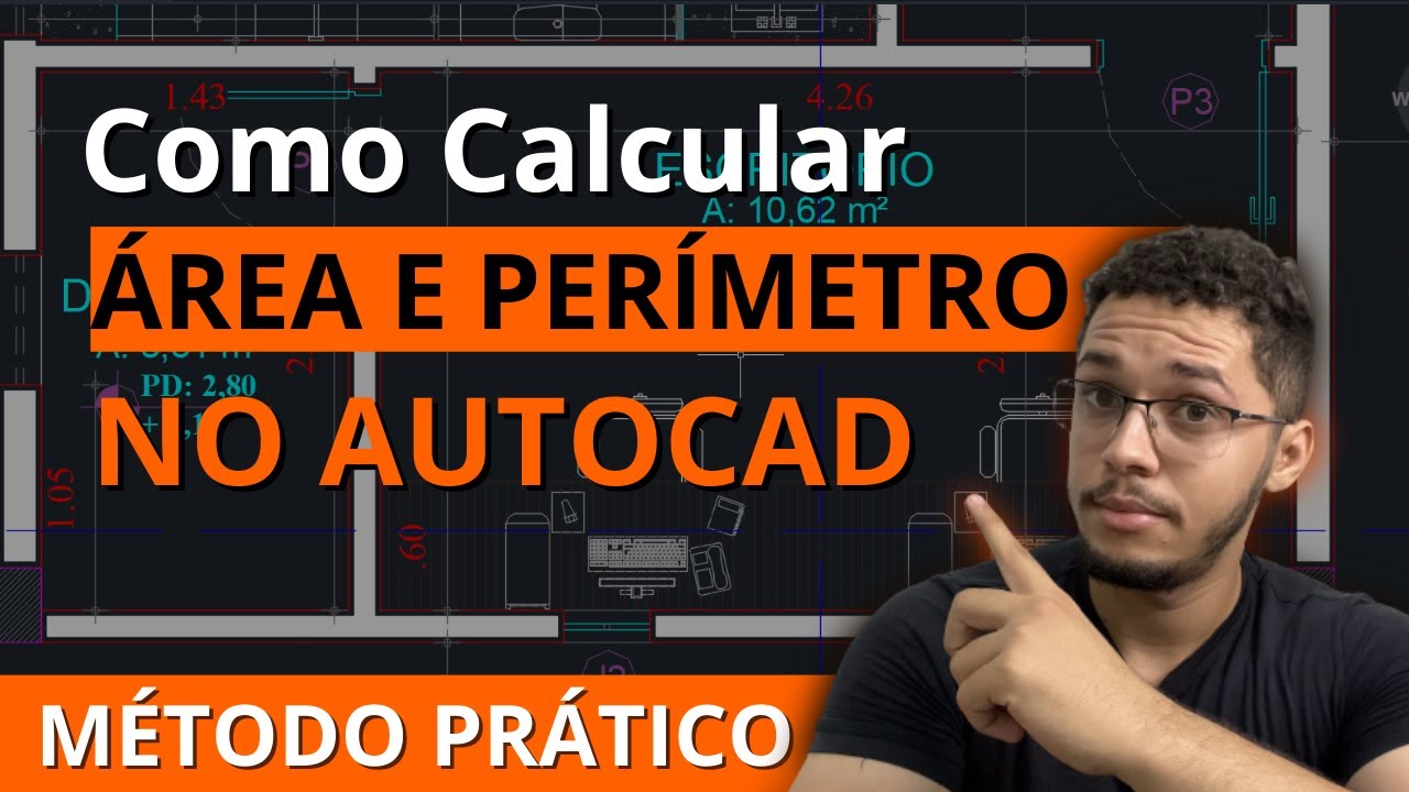 Como Calcular Área e Perímetro no AutoCAD - YouTube