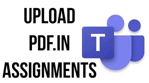 How to Upload work in pdf format in assignments of Microsoft Teams mobile application  | Adobe scan