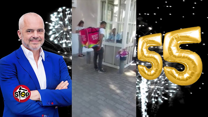 Stop-Dhurata dhe lule ne seline e kryeministrise per shefin e qeverise.(04.07.2019)