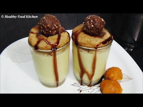 Badam Kheer with Sweet Puri Recipe-Sweet Golgappa Recipe-Badam Milk Recipe By Healthy Food Kitchen