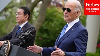 BREAKING: President Biden Takes Questions From The Press At Briefing With Japan's Prime Minister