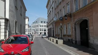 Warszawa, Polska. Kozia Street in Warsaw. ulica Kozia w Warszawie. [4K]