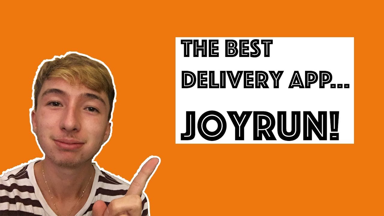 The BEST Food Delivery App For College Students?! (JOYRUN) YouTube