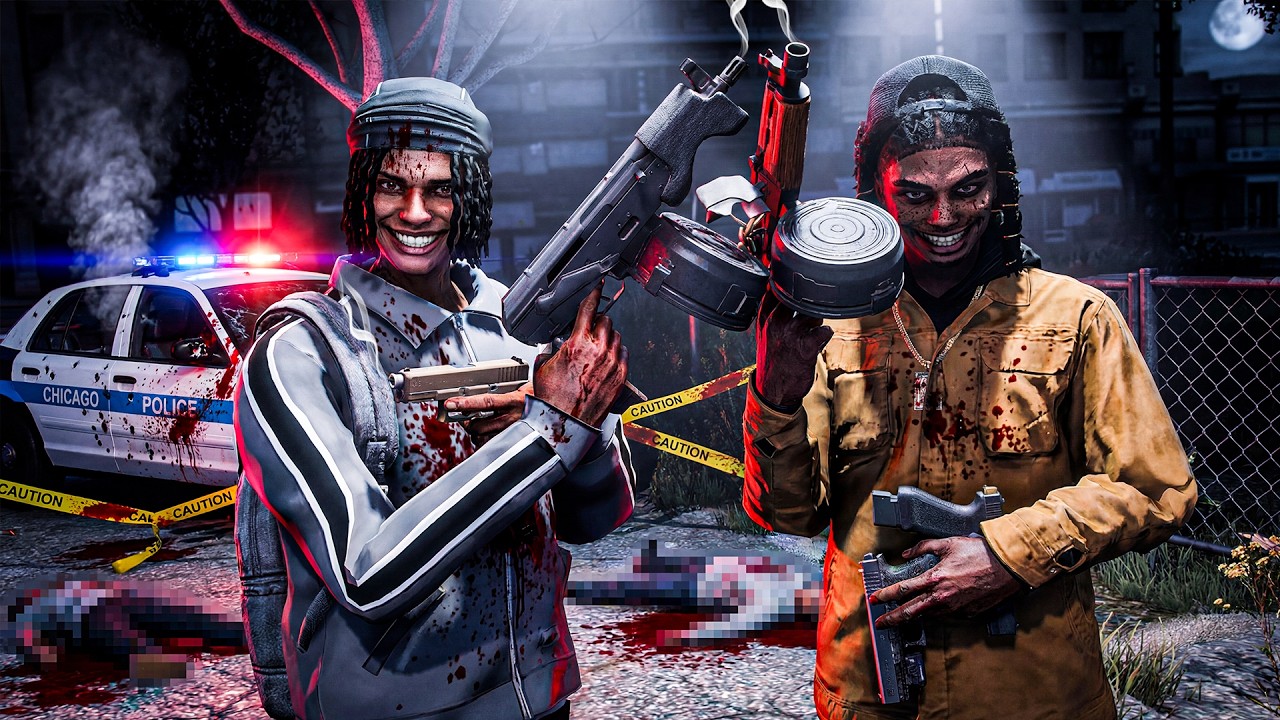 My GANG On DEMON TIME with DRACO and GLOCK SWITCH in GTA 5 RP..