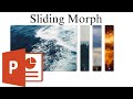 Sliding Cards using Morph Transition Tutorial Powerpoint