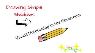 Visual Notetaking:  How to Shade Items