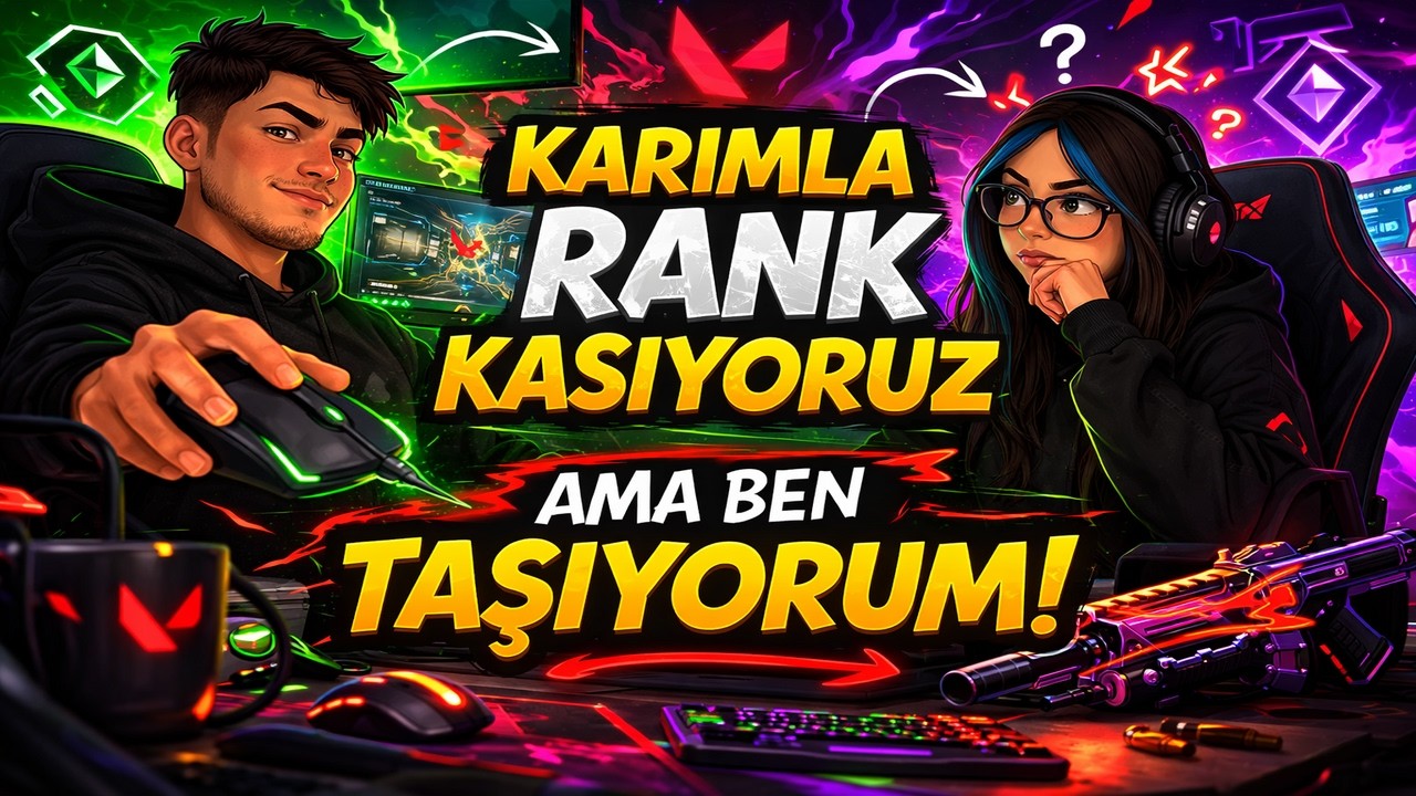 Bu Sefer Ben Karımı Taşıyorum DAY 4 - Hedef YÜCELİK | Evli Duo VALORANT