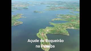 Açude de Boqueirão (Açúde Epitácio Pessoa) na Paraíba.