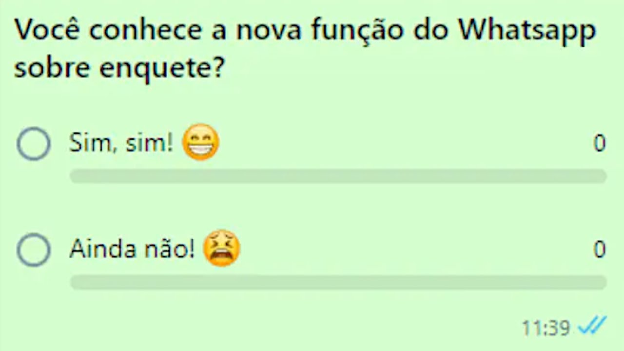 [INCRÍVEL] Como criar enquete no Whatsapp: tutorial passo a passo ...