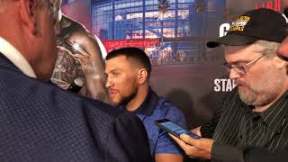 Lomachenko Explains Why Crolla Fight and why he dont like it ESNEWS Boxing