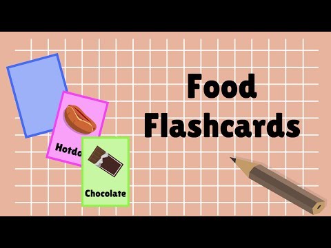 Food flashcards | by BabyA Nursery Channel