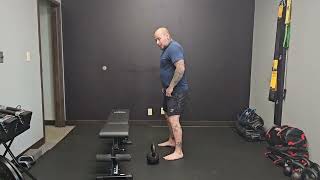 Kettlebell 3-Point Row