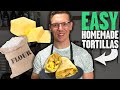 Easy Two-Ingredient Tortillas (Quarantine Kitchen)