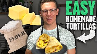 Easy TwoIngredient Tortillas (Quarantine Kitchen)