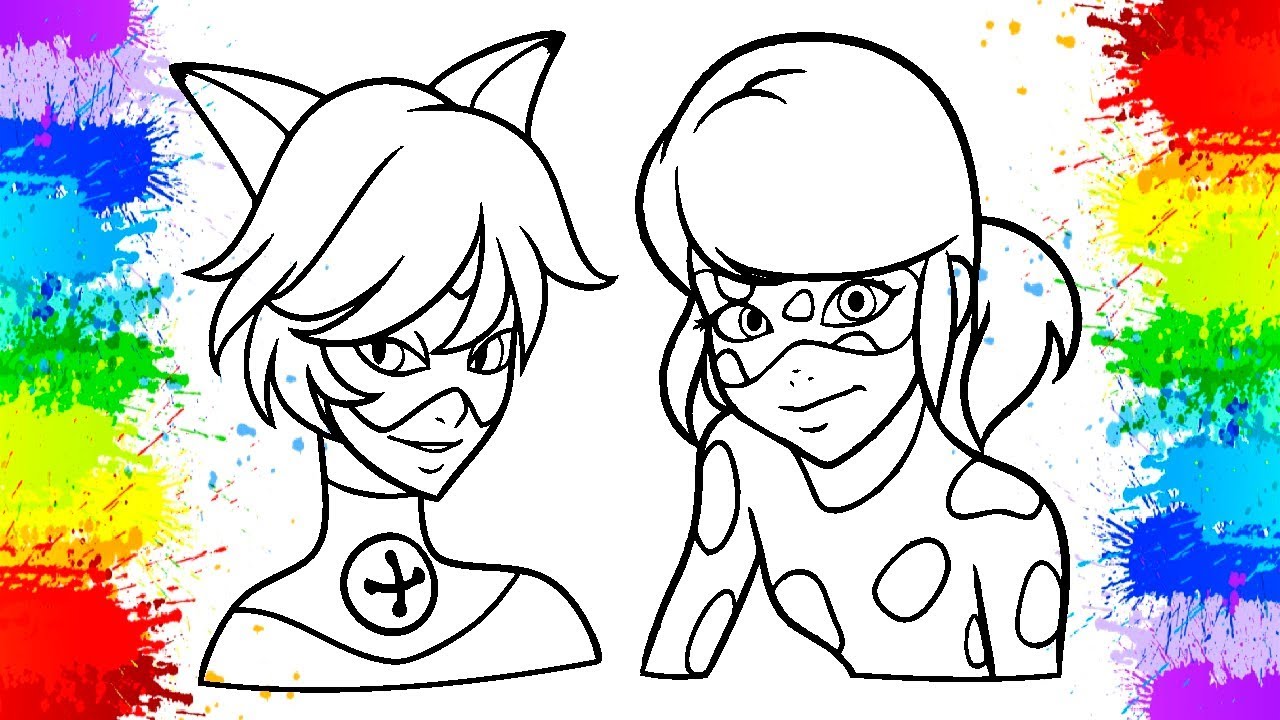 colorindo lol, Miraculous, Ladybug, Cat, Cat Noir, Noir, Miraculous Ladybug, ...