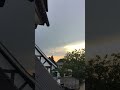 Witzhelden am 3. August 2026 gegen 19:35 Uhr, Blick Richtung Düsseldorf und Wuppertal