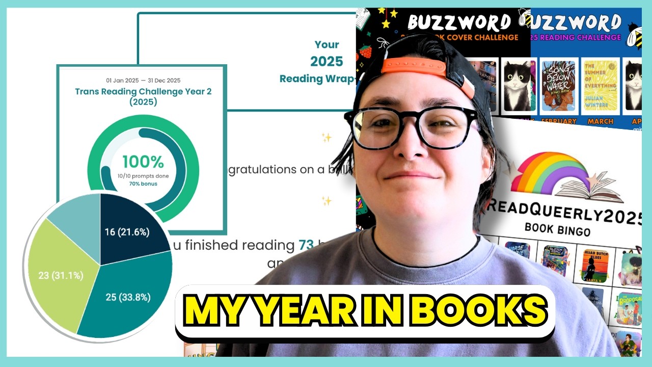 Итоги 2025 года 📊 | Статистика чтения, лучшие книги, любимые произведения и читательские челленджи