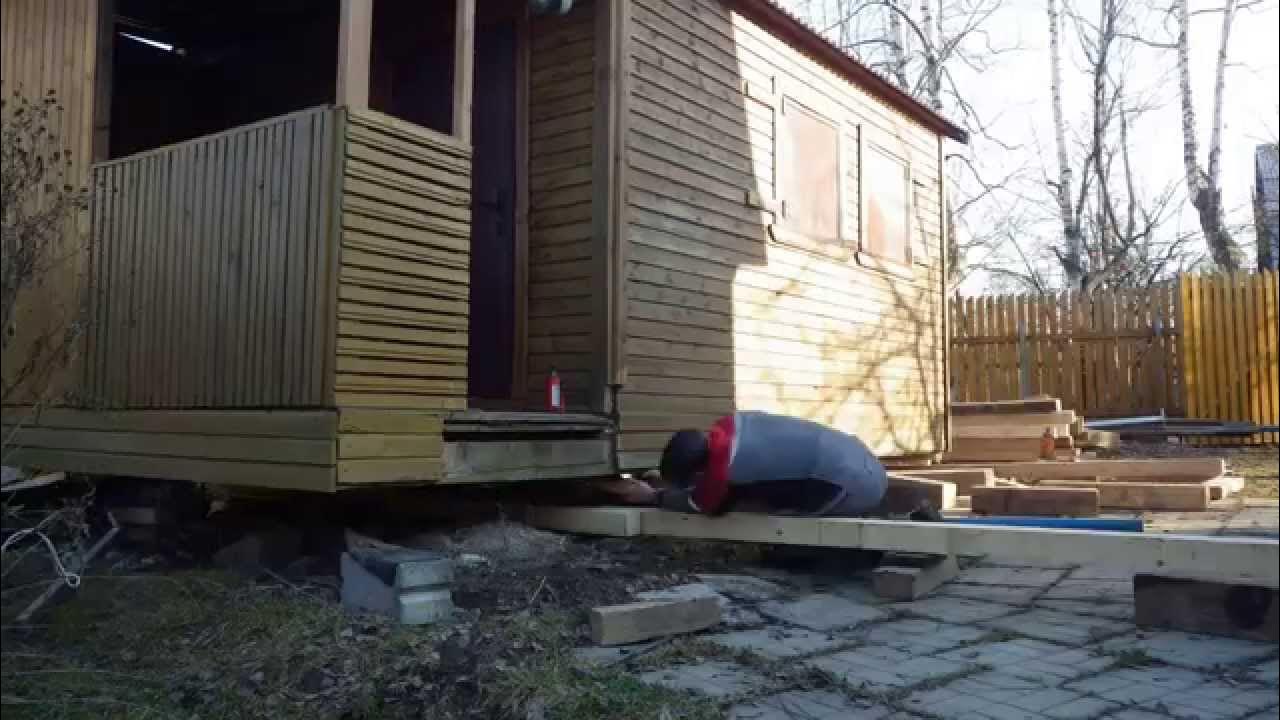 Перенос деревянного дома. Передвинуть бытовку. Передвинуть баню. Передвинуть бытовку. Передвинуть сарай.