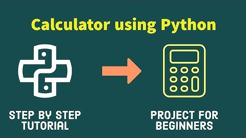 Calculator Project in Python Programming 💻✅