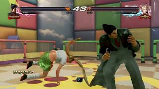 TEKKEN 7 Three slow motion in 1st round
