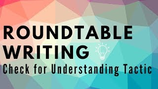 Roundtable Writing