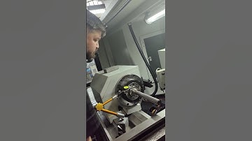 CNC Universal cylindrical grinder MK1432BX500, Geometric accuracy test. #machine #cnc #grinding